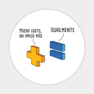Un Amigo Más Spanish Pun Magnet